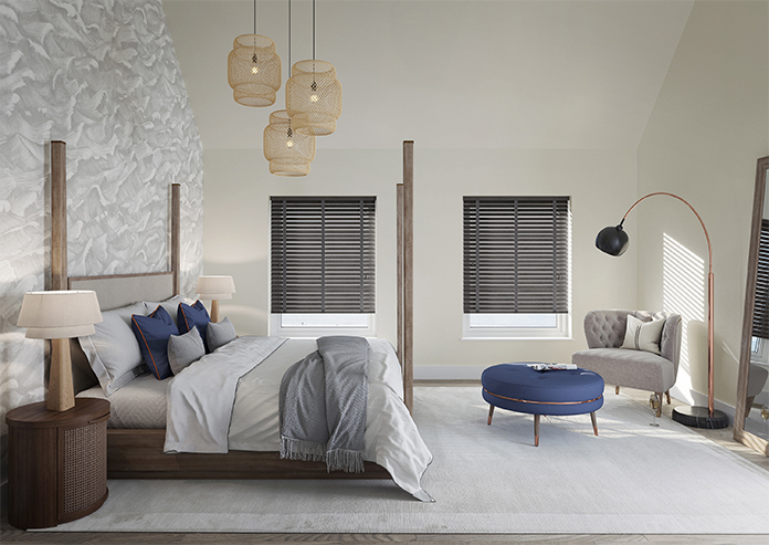 Kalmar Deluxe, Slate - Motorised Venetian Blind - Image 6